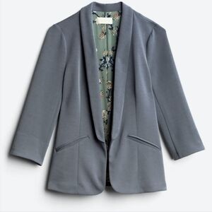 Skies are Blue  Modal Knit Blazer Medium